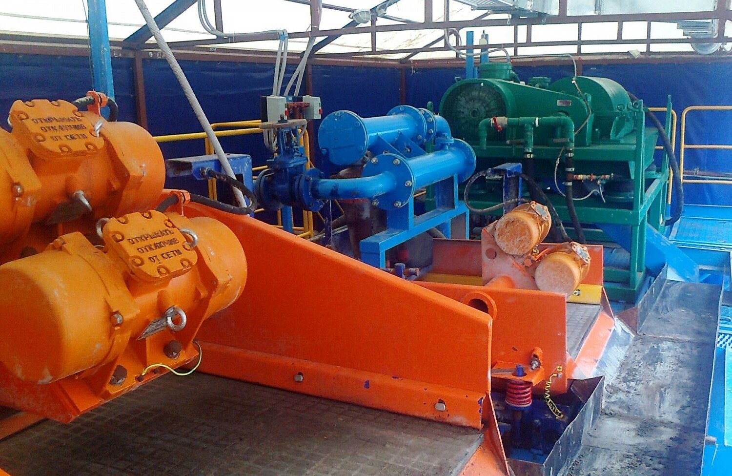 Комплекс оборудования для обработки и утилизации жидких отходов
